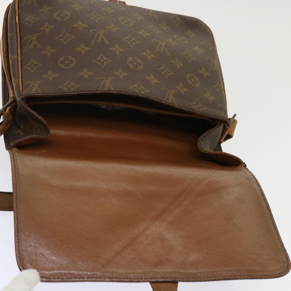 LOUIS VUITTON Monogram Cartouchiere GM Shoulder Bag M51252 LV Auth rd5412