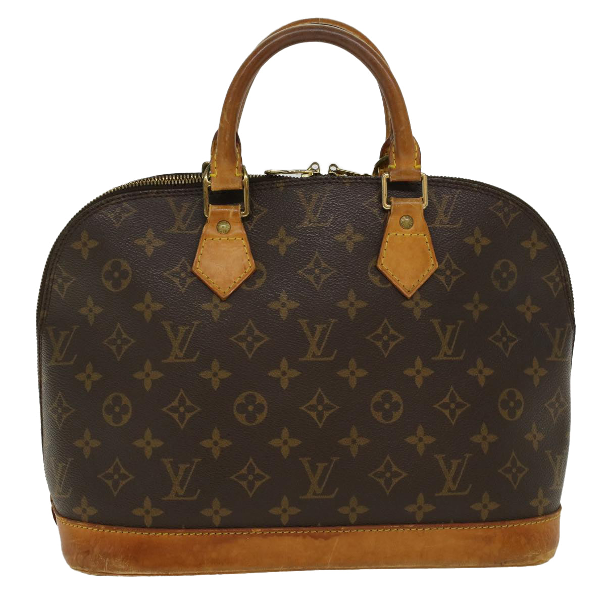 LOUIS VUITTON Monogram Alma Hand Bag M51130 LV Auth rd5419