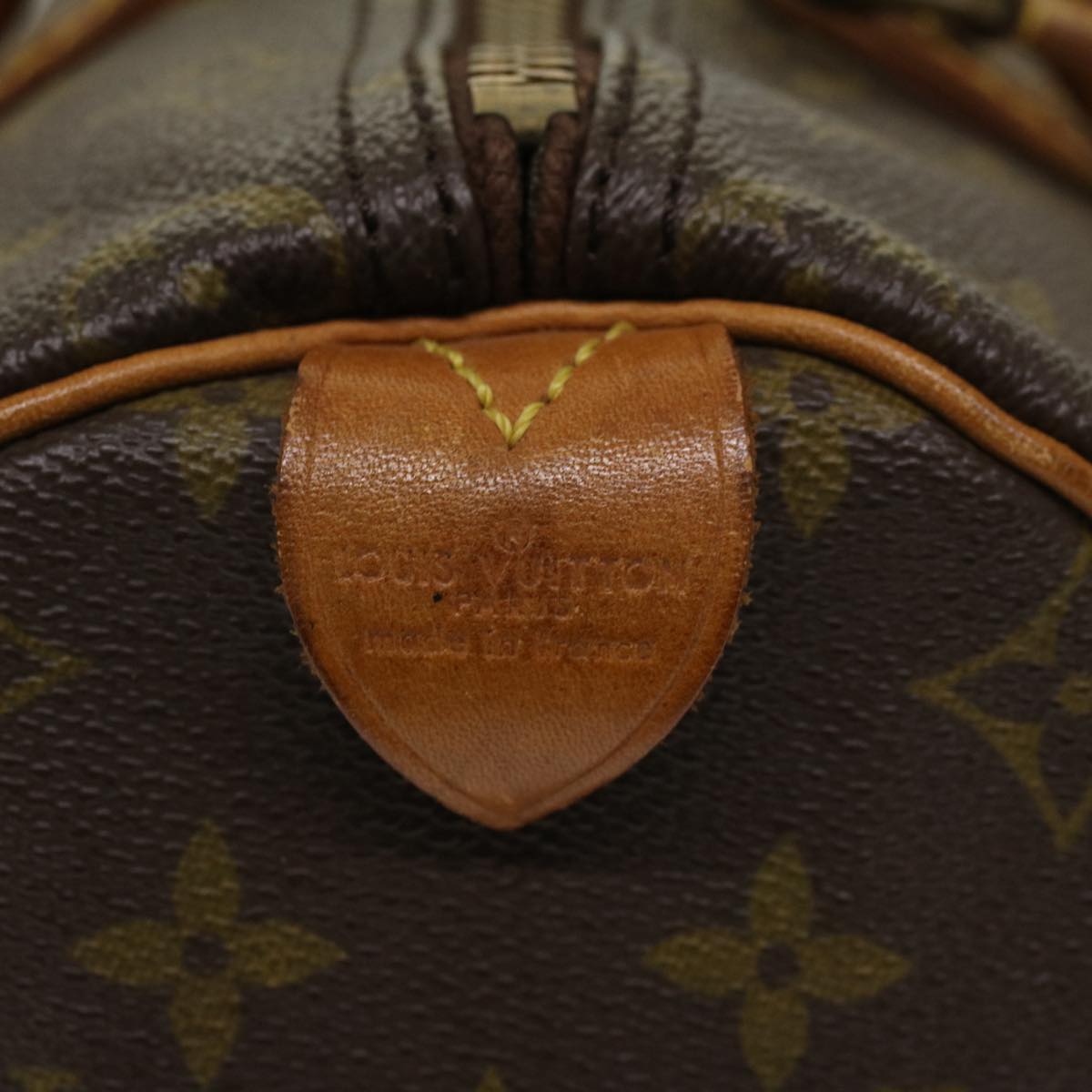 LOUIS VUITTON Monogram Speedy 30 Hand Bag Vintage M41526 LV Auth rd5445