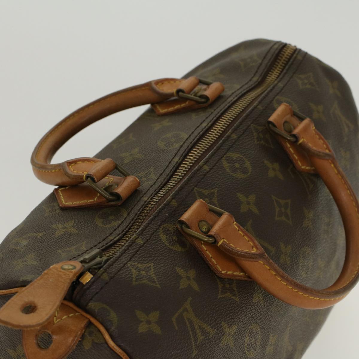 LOUIS VUITTON Monogram Speedy 30 Hand Bag Vintage M41526 LV Auth rd5445