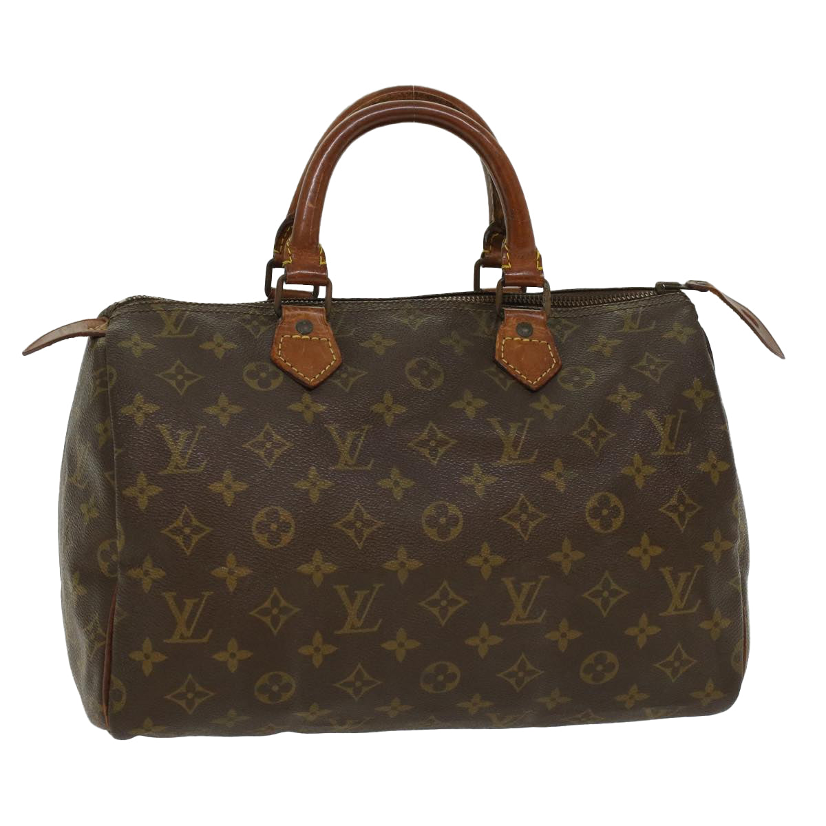 LOUIS VUITTON Monogram Speedy 30 Hand Bag Vintage M41526 LV Auth rd5462