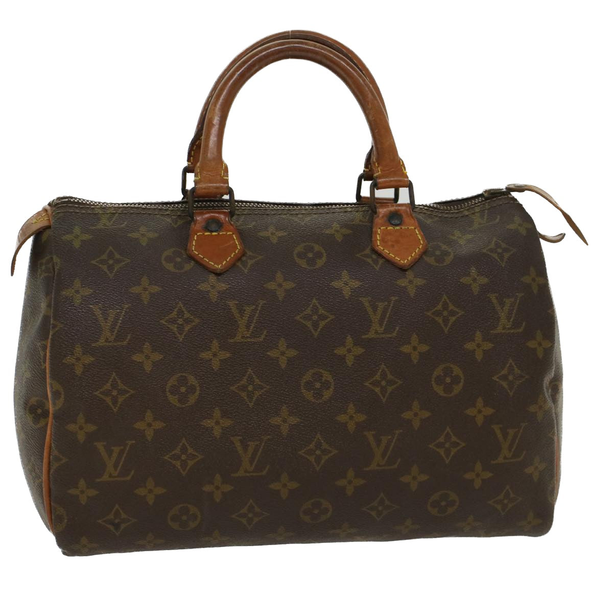 LOUIS VUITTON Monogram Speedy 30 Hand Bag Vintage M41526 LV Auth rd5463