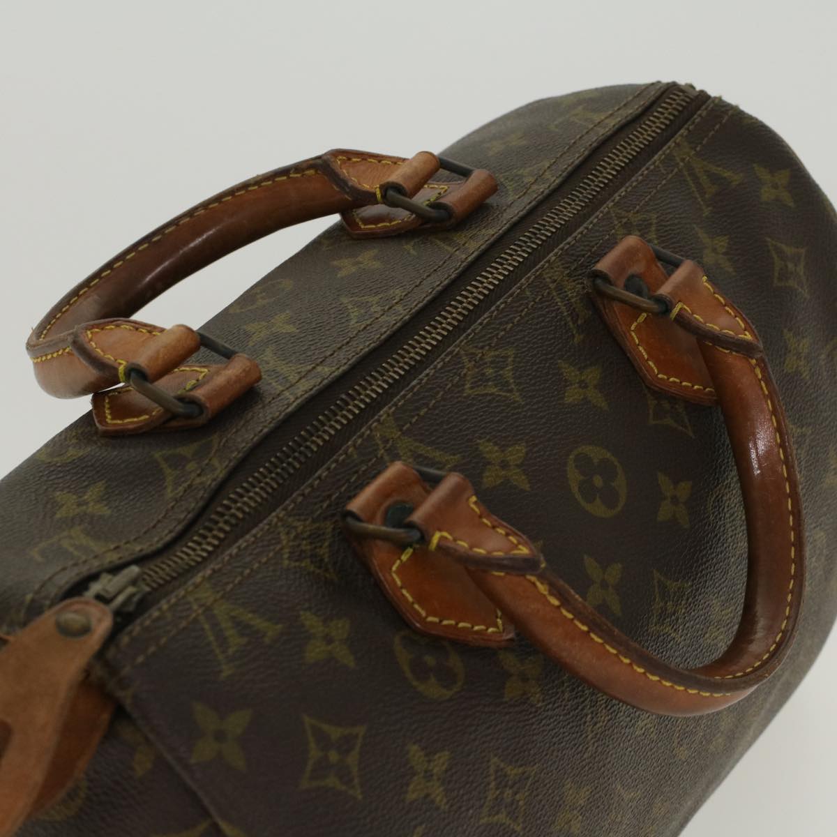 LOUIS VUITTON Monogram Speedy 30 Hand Bag Vintage M41526 LV Auth rd5463