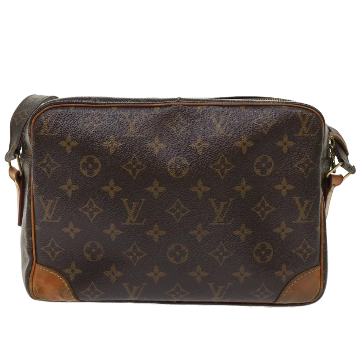 LOUIS VUITTON Monogram Nile Shoulder Bag M45244 LV Auth rd5484 - 0