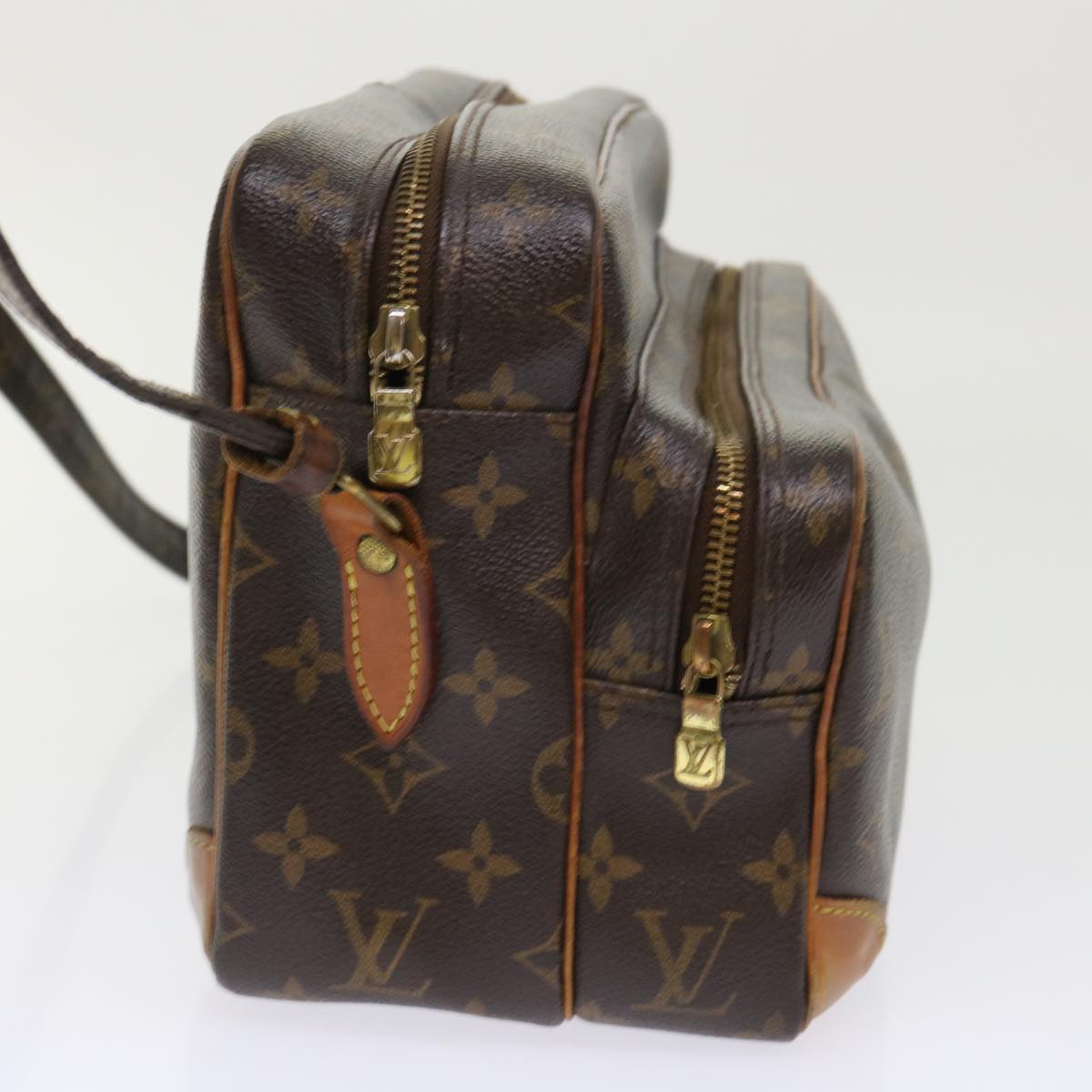 LOUIS VUITTON Monogram Nile Shoulder Bag M45244 LV Auth rd5484