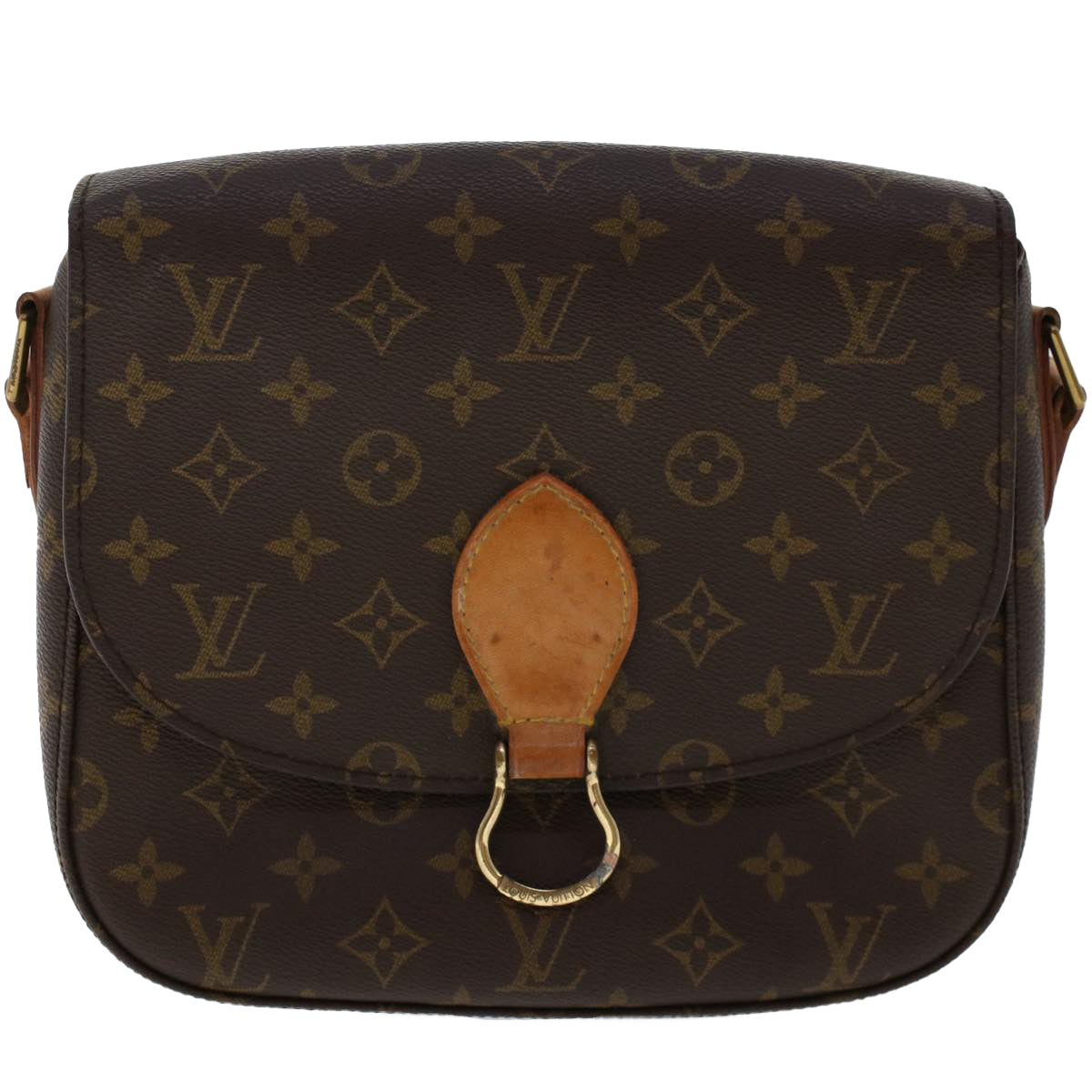 LOUIS VUITTON Monogram Saint Cloud GM Shoulder Bag M51242 LV Auth rd5497