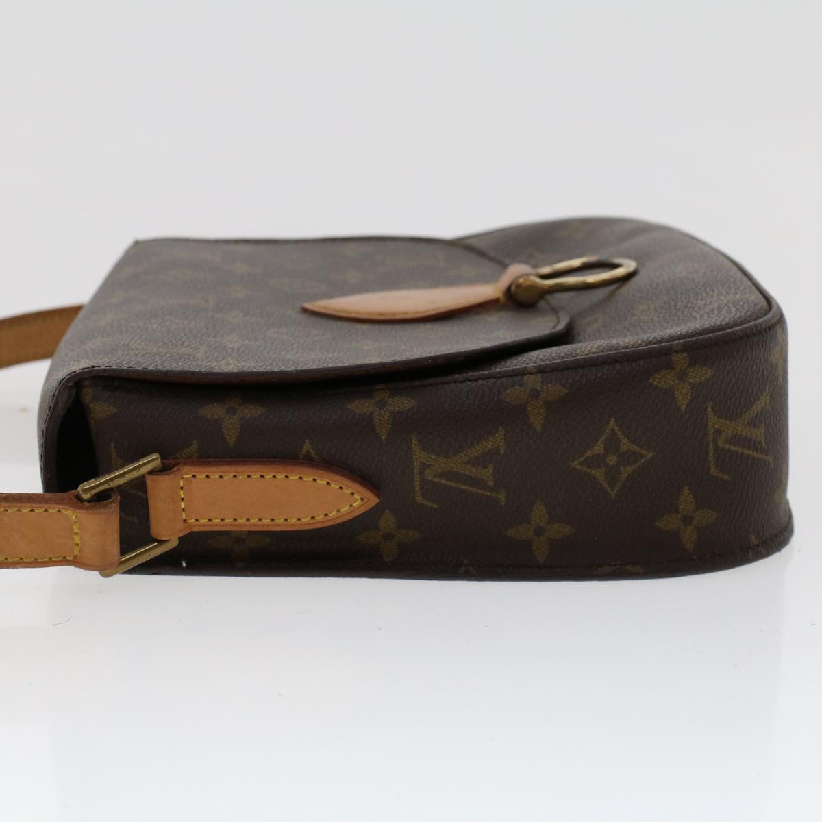 LOUIS VUITTON Monogram Saint Cloud GM Shoulder Bag M51242 LV Auth rd5497