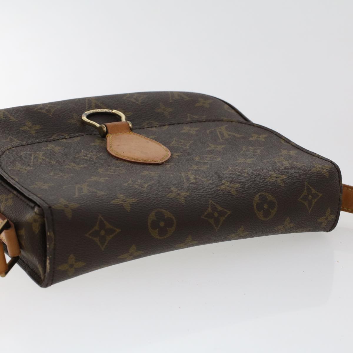 LOUIS VUITTON Monogram Saint Cloud GM Shoulder Bag M51242 LV Auth rd5497