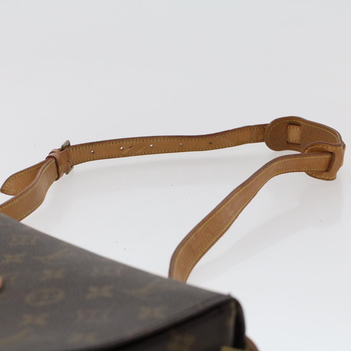 LOUIS VUITTON Monogram Saint Cloud GM Shoulder Bag M51242 LV Auth rd5497