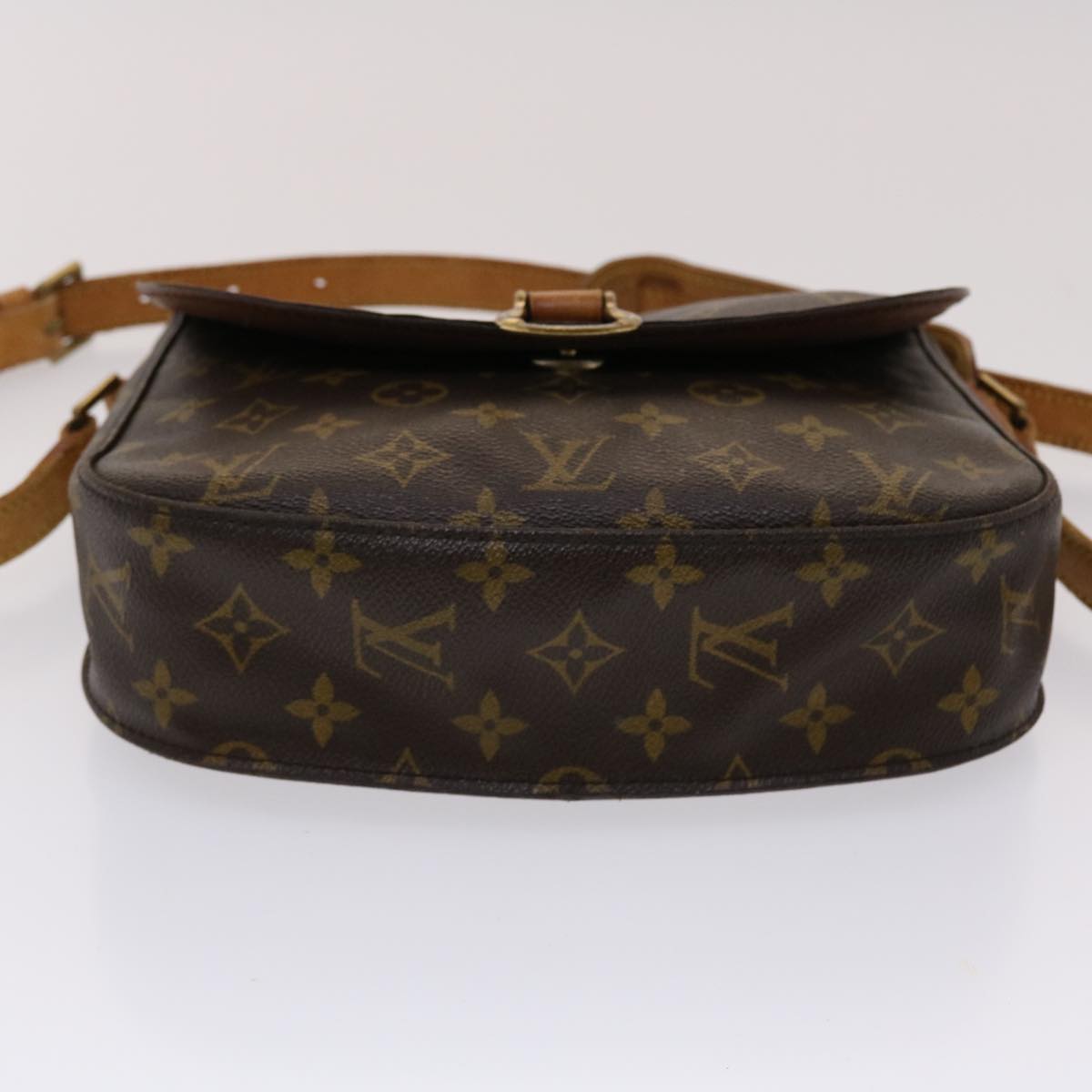 LOUIS VUITTON Monogram Saint Cloud GM Shoulder Bag M51242 LV Auth rd5498