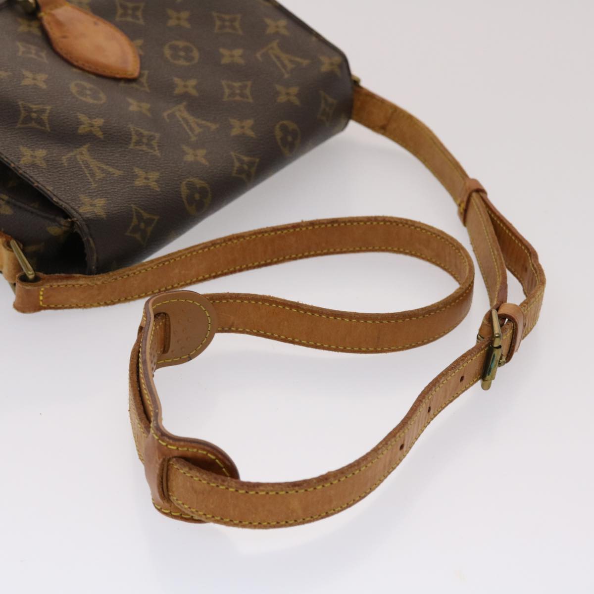 LOUIS VUITTON Monogram Saint Cloud GM Shoulder Bag M51242 LV Auth rd5498