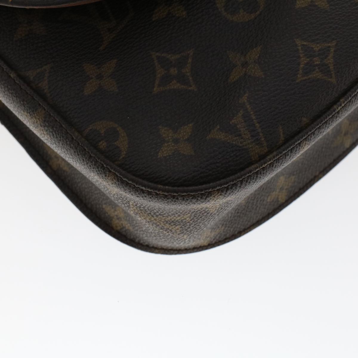 LOUIS VUITTON Monogram Saint Cloud GM Shoulder Bag M51242 LV Auth rd5499