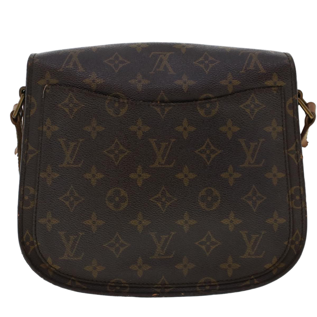 LOUIS VUITTON Monogram Saint Cloud GM Shoulder Bag M51242 LV Auth rd5499