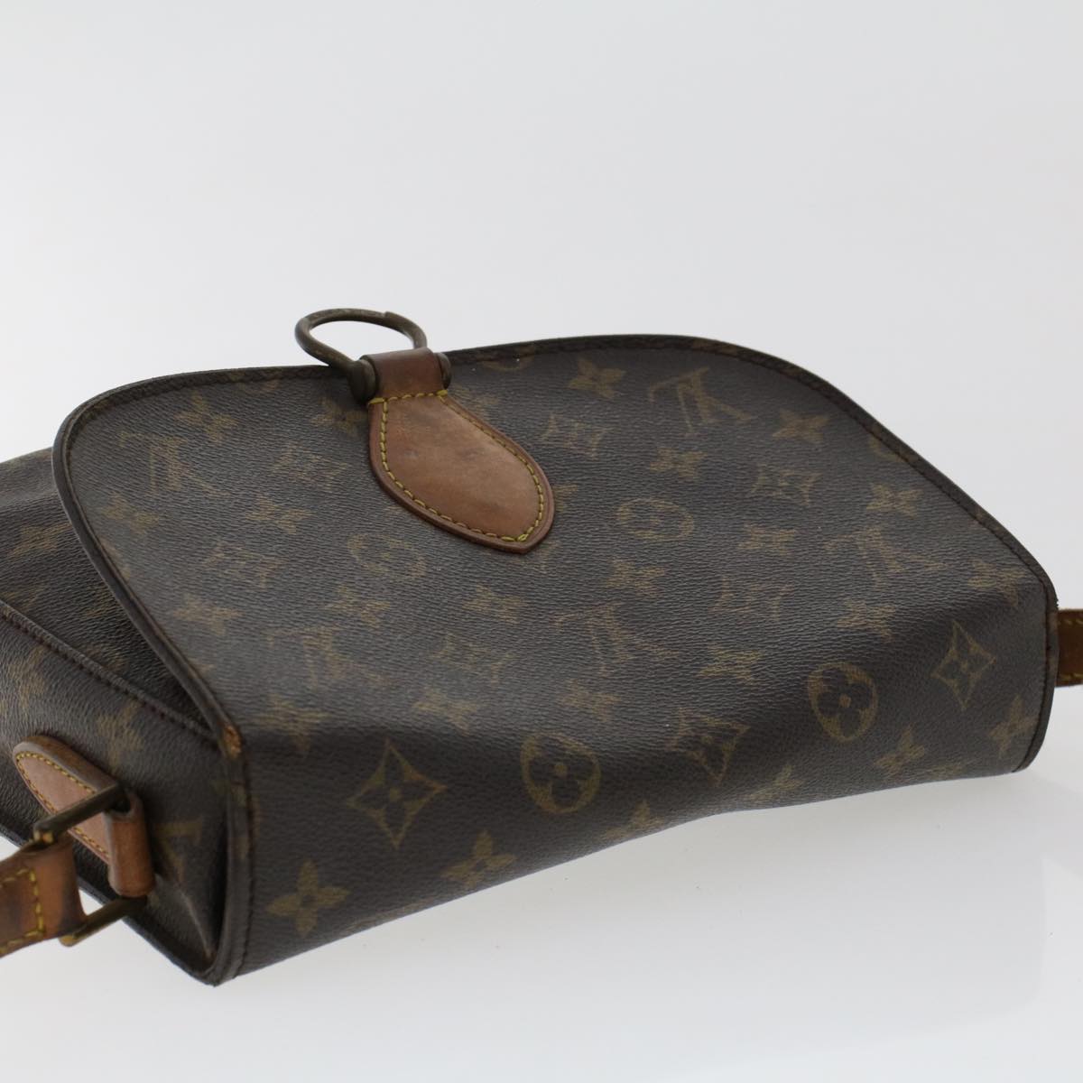 LOUIS VUITTON Monogram Saint Cloud GM Shoulder Bag M51242 LV Auth rd5499