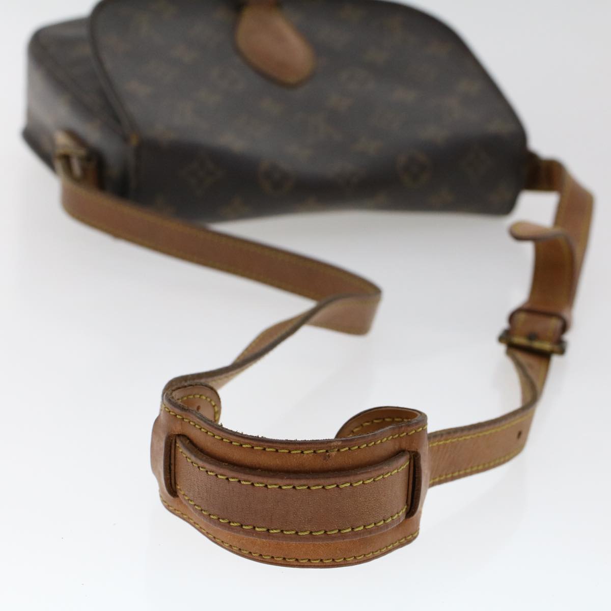 LOUIS VUITTON Monogram Saint Cloud GM Shoulder Bag M51242 LV Auth rd5499