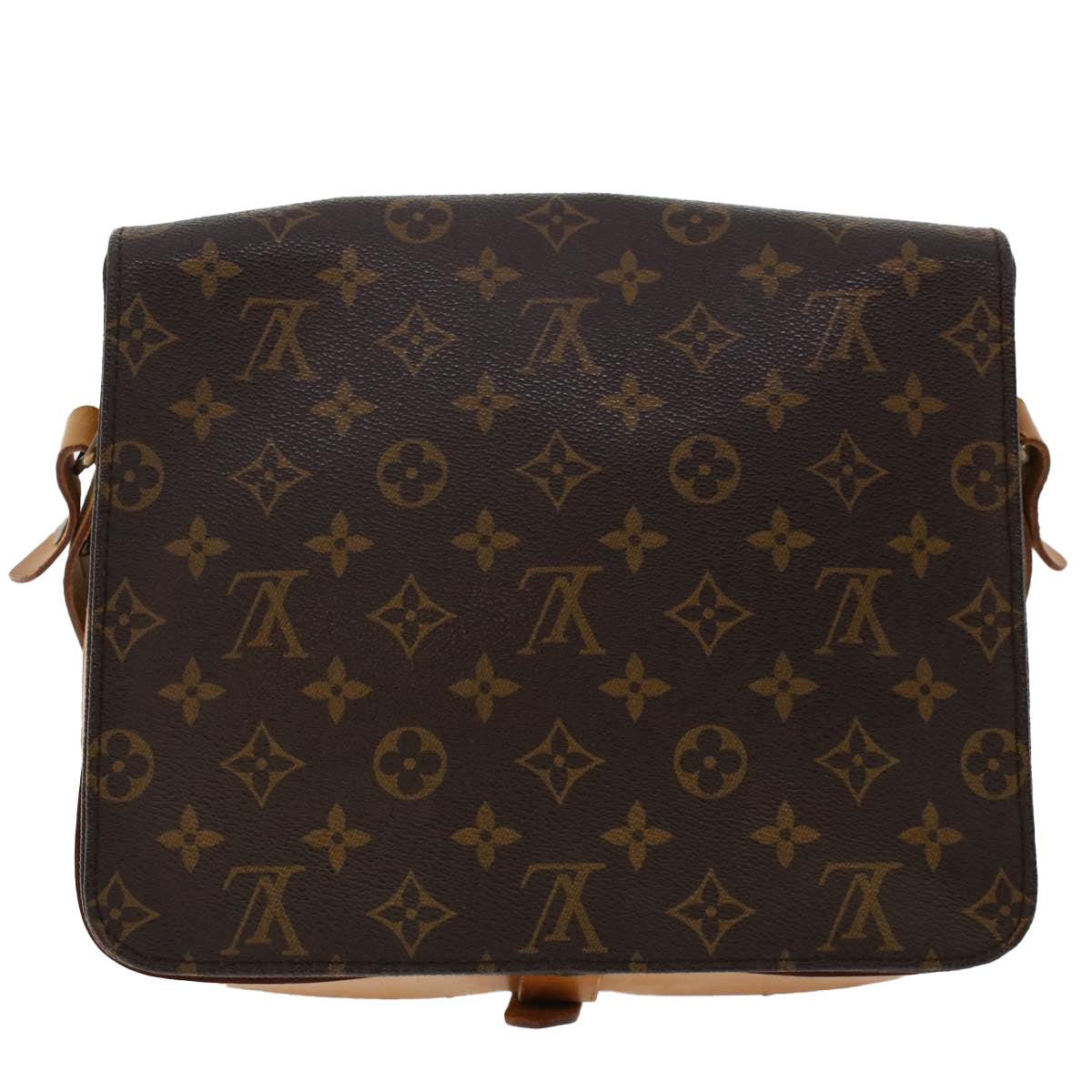 LOUIS VUITTON Monogram Cartouchiere GM Shoulder Bag M51252 LV Auth rd5507 - 0