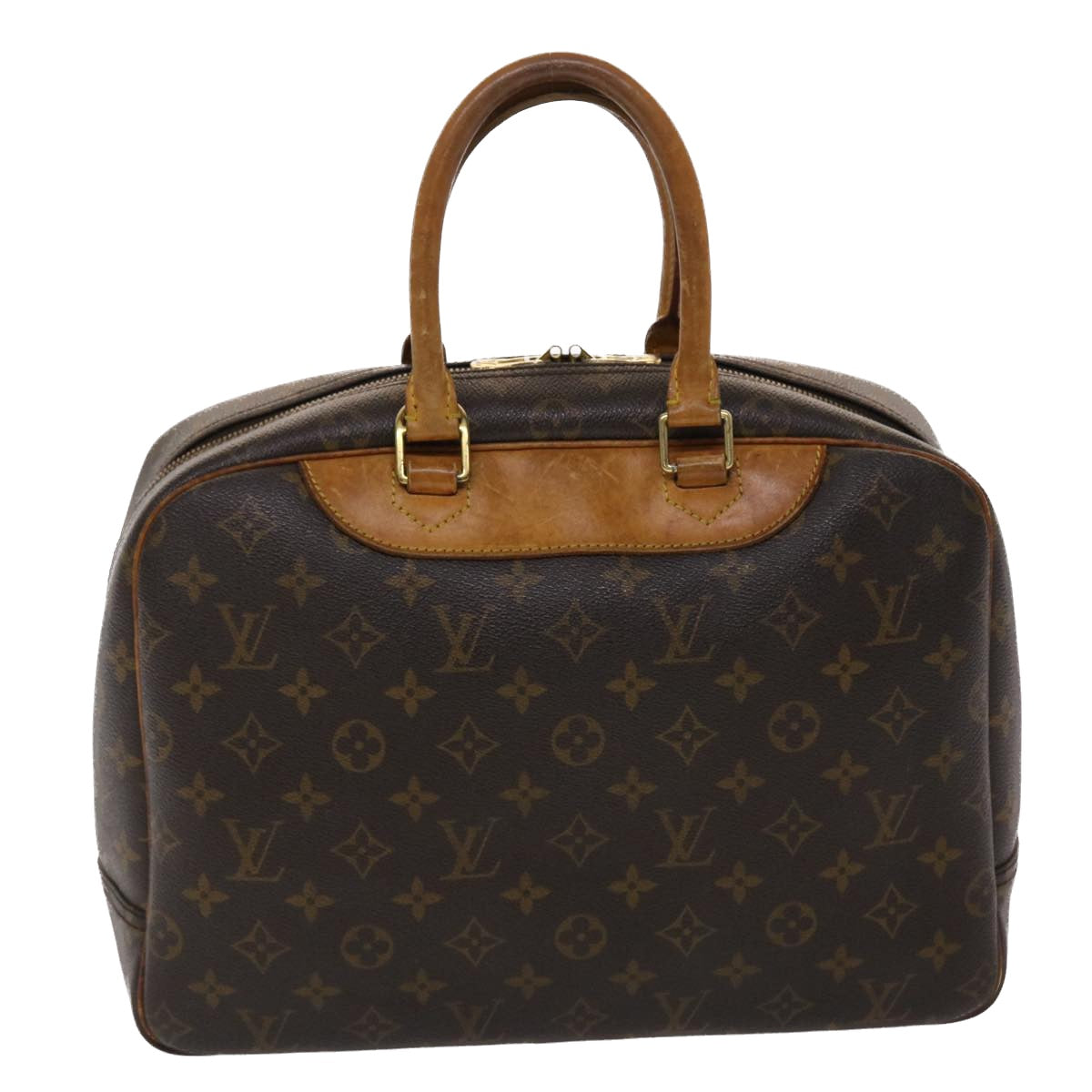 LOUIS VUITTON Monogram Deauville Hand Bag M47270 LV Auth rd5525 - 0