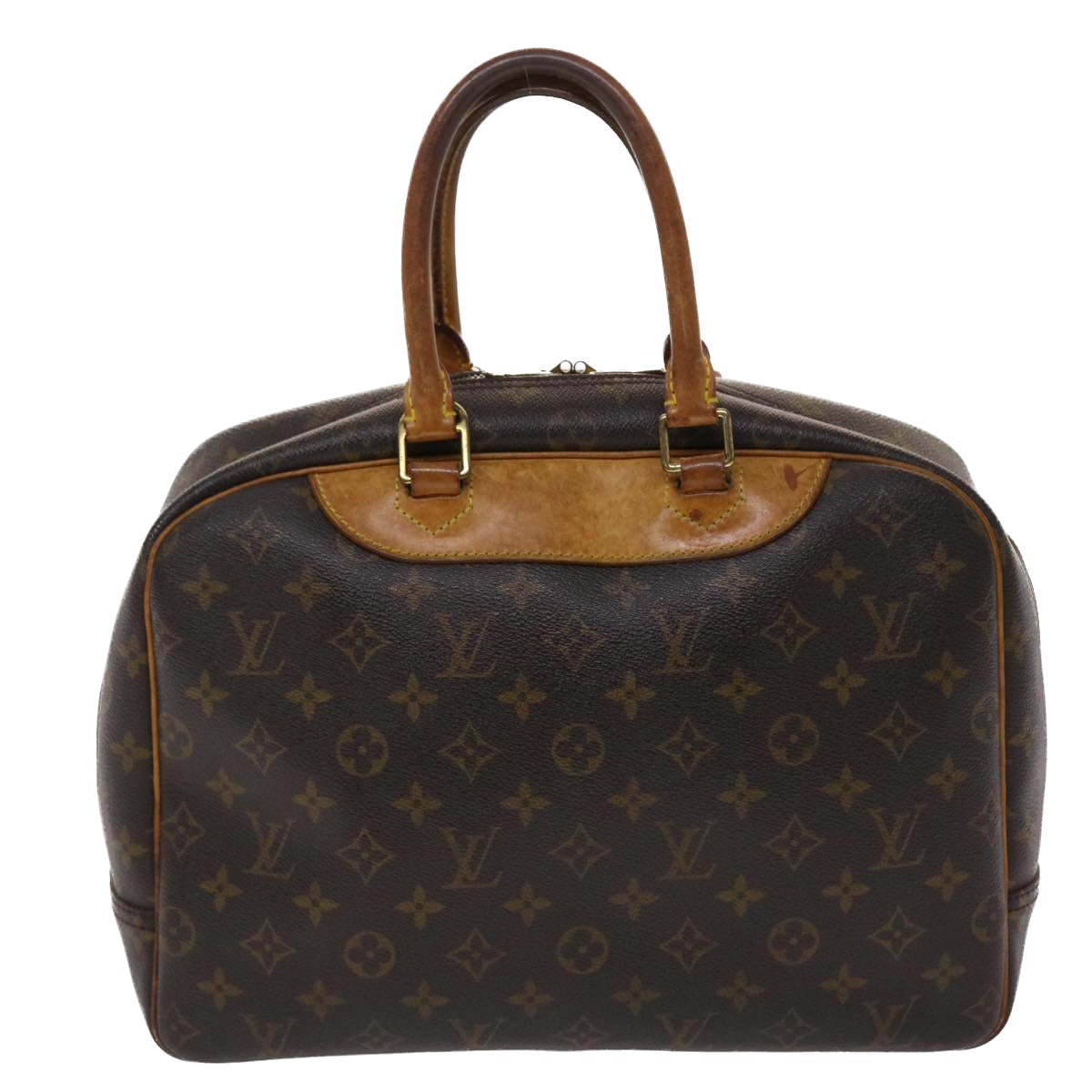 LOUIS VUITTON Monogram Deauville Hand Bag M47270 LV Auth rd5527 - 0