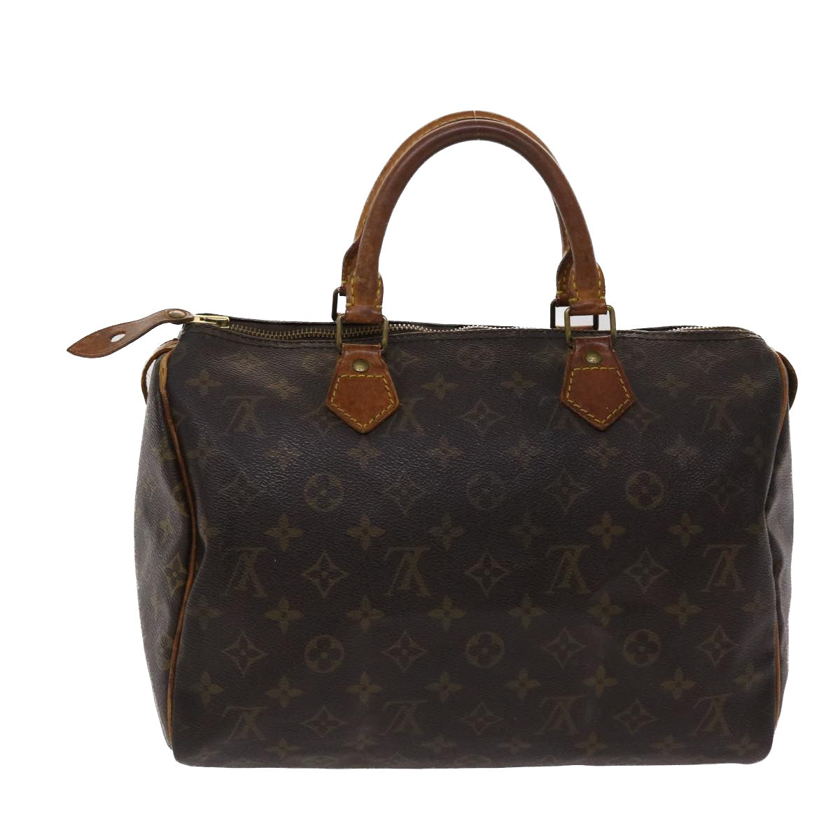 LOUIS VUITTON Monogram Speedy 30 Hand Bag M41526 LV Auth rd5532 - 0