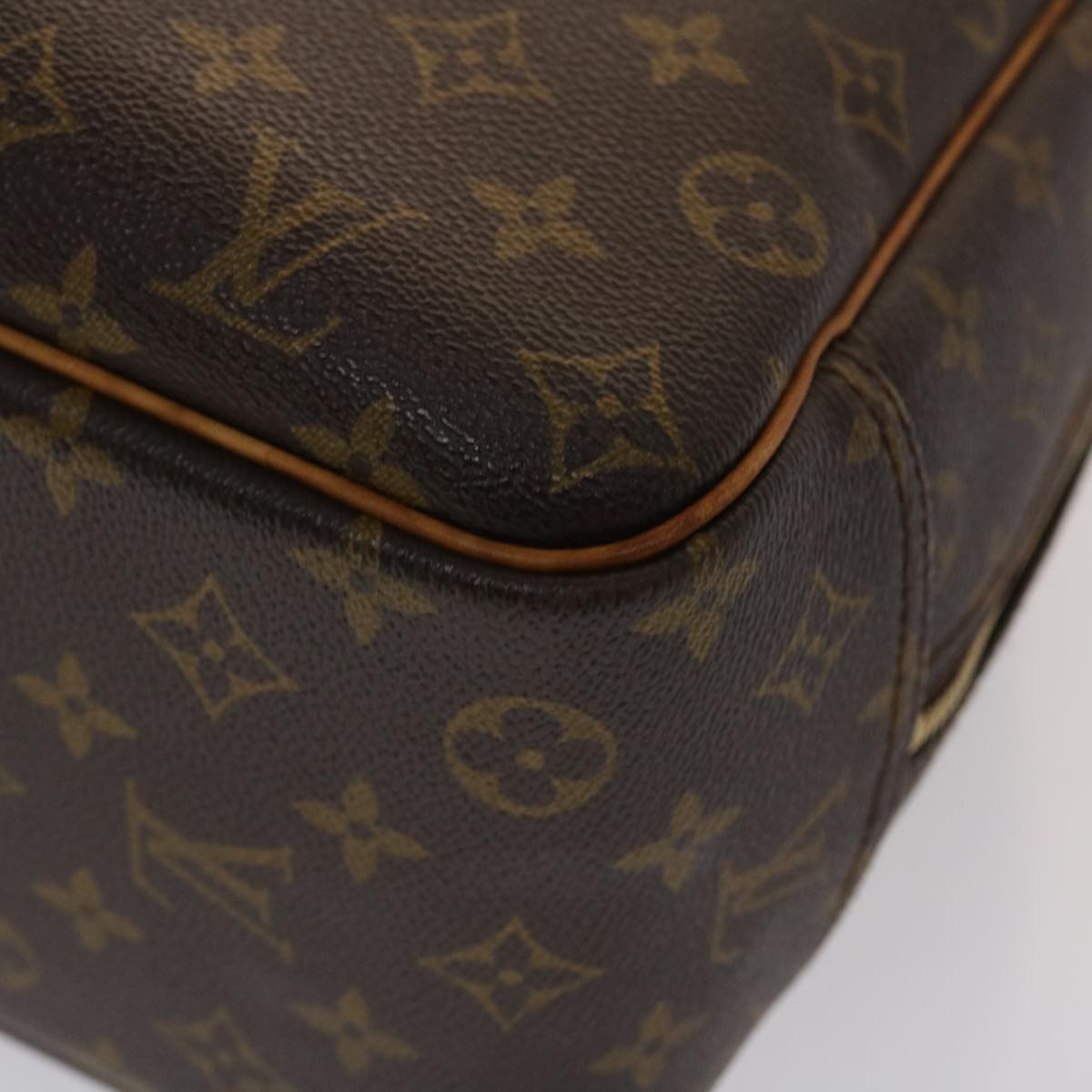 LOUIS VUITTON Monogram Deauville Hand Bag M47270 LV Auth rd5534