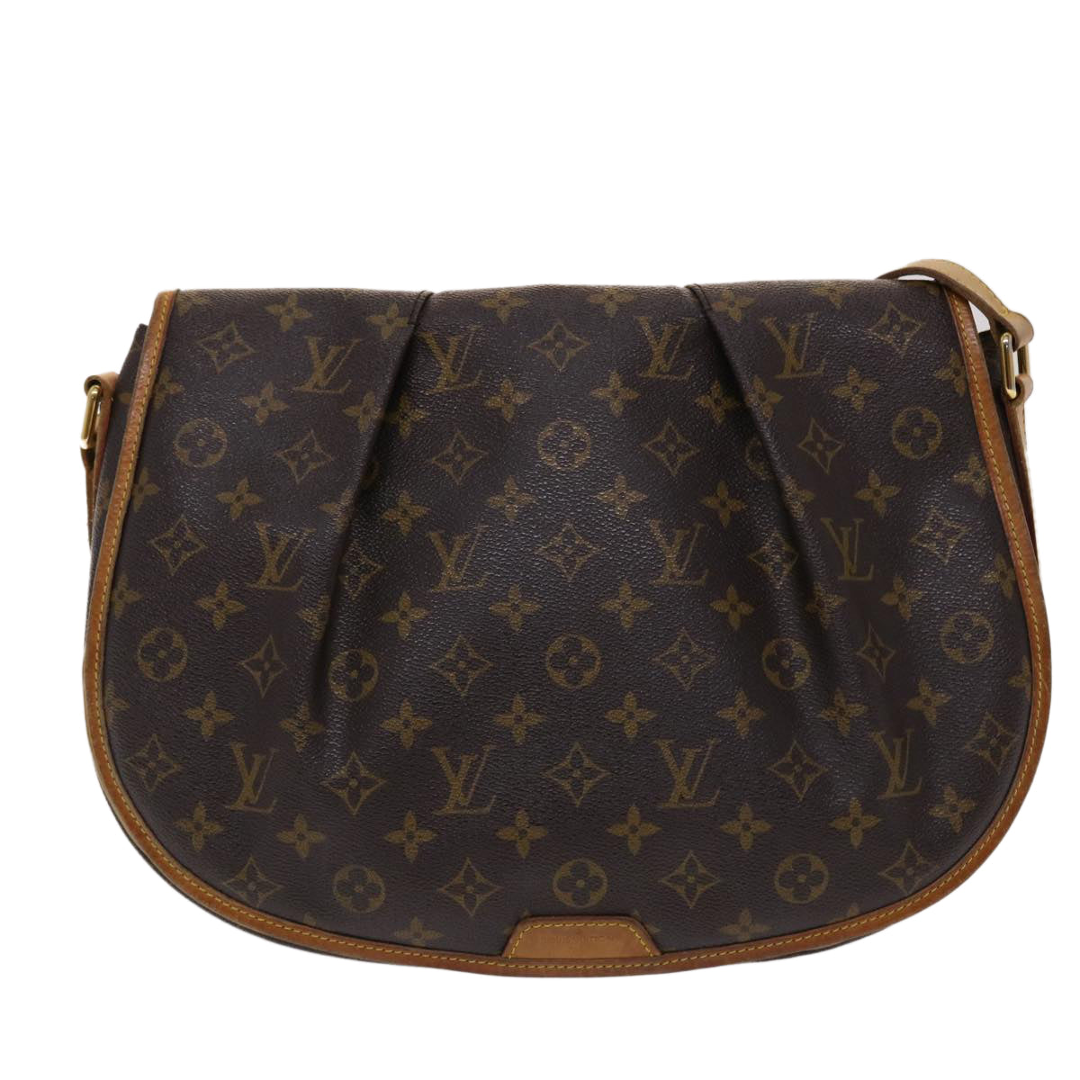 LOUIS VUITTON Monogram Menilmontant MM Shoulder Bag M40473 LV Auth rd5547