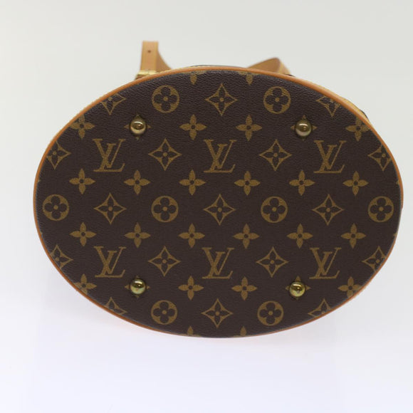 LOUIS VUITTON Monogram Bucket GM Shoulder Bag M42236 LV Auth rd5550