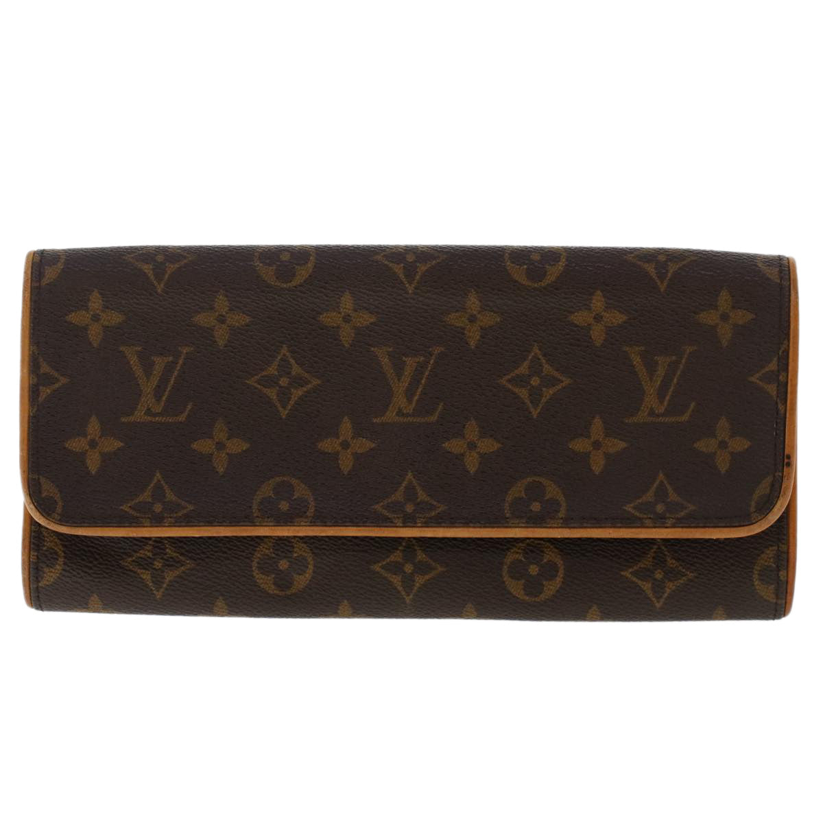 LOUIS VUITTON Monogram Pochette Twin GM Shoulder Bag M51852 LV Auth rd5619