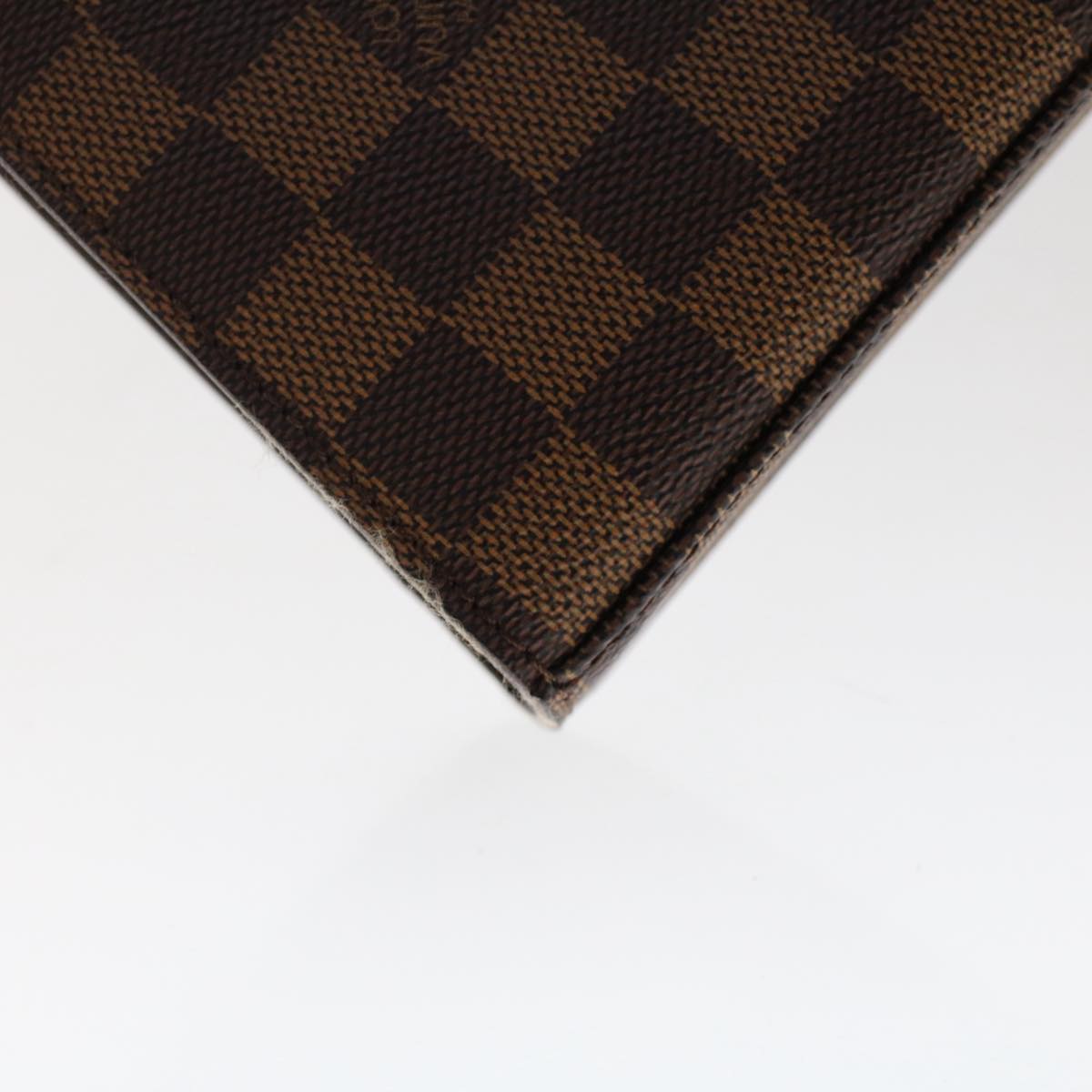 LOUIS VUITTON Damier Ebene Malesherbes Hand Bag N51379 LV Auth rd5625