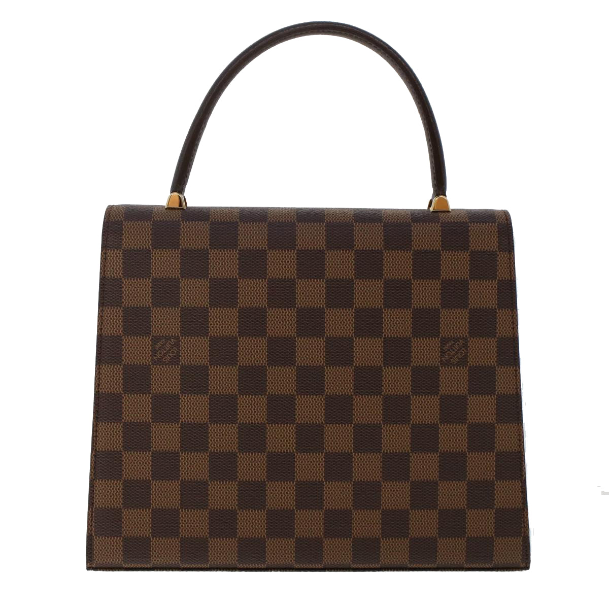 LOUIS VUITTON Damier Ebene Malesherbes Hand Bag N51379 LV Auth rd5625 - 0