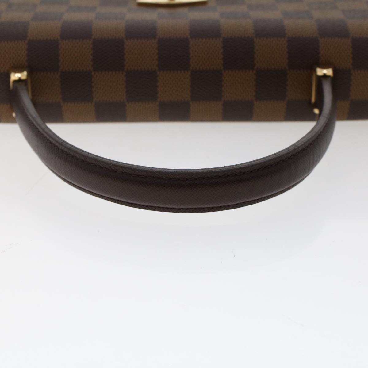 LOUIS VUITTON Damier Ebene Malesherbes Hand Bag N51379 LV Auth rd5625