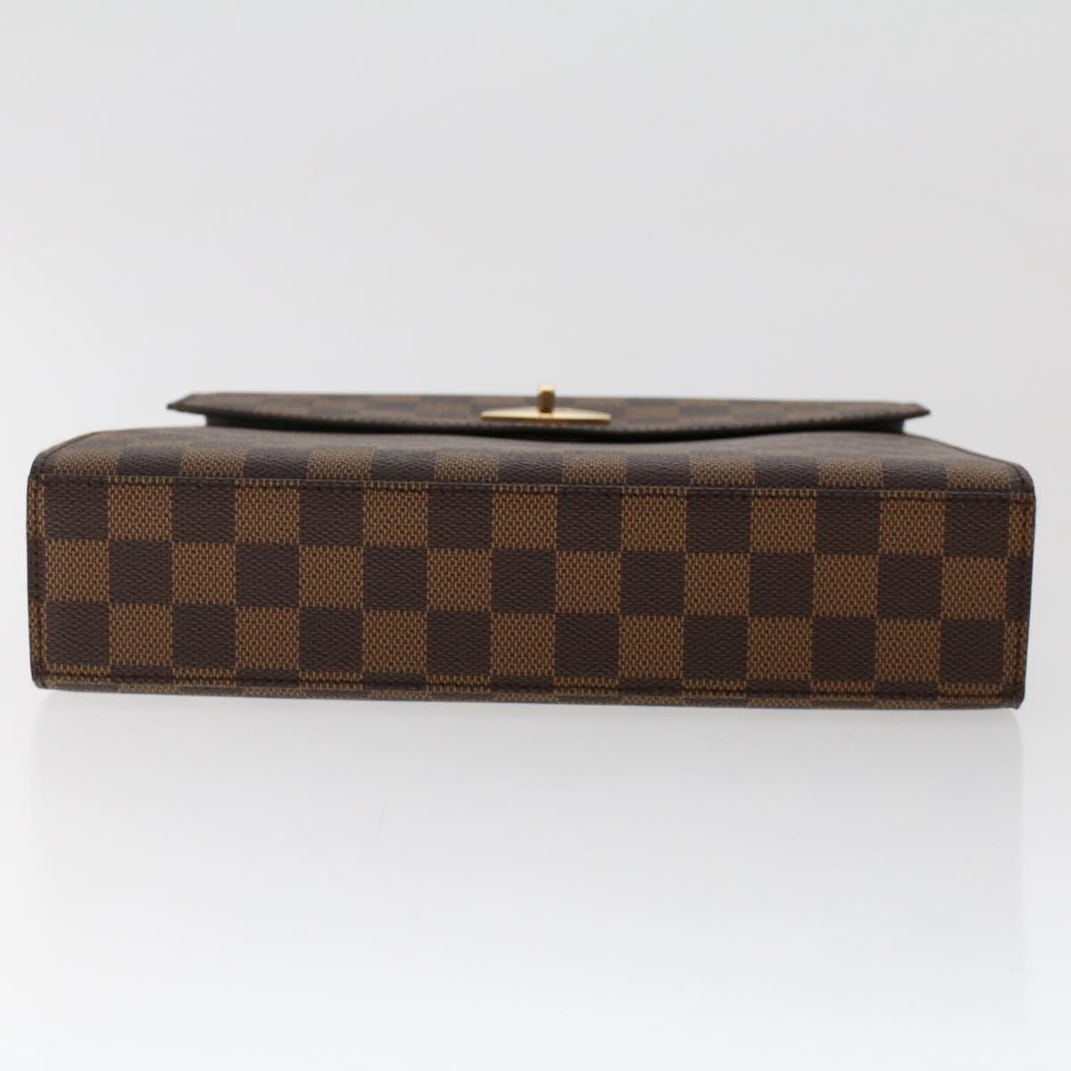 LOUIS VUITTON Damier Ebene Malesherbes Hand Bag N51379 LV Auth rd5625