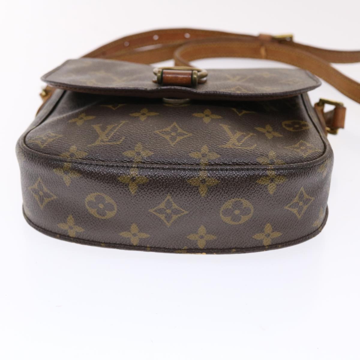 LOUIS VUITTON Monogram Saint Cloud MM Shoulder Bag M51243 LV Auth rd5647