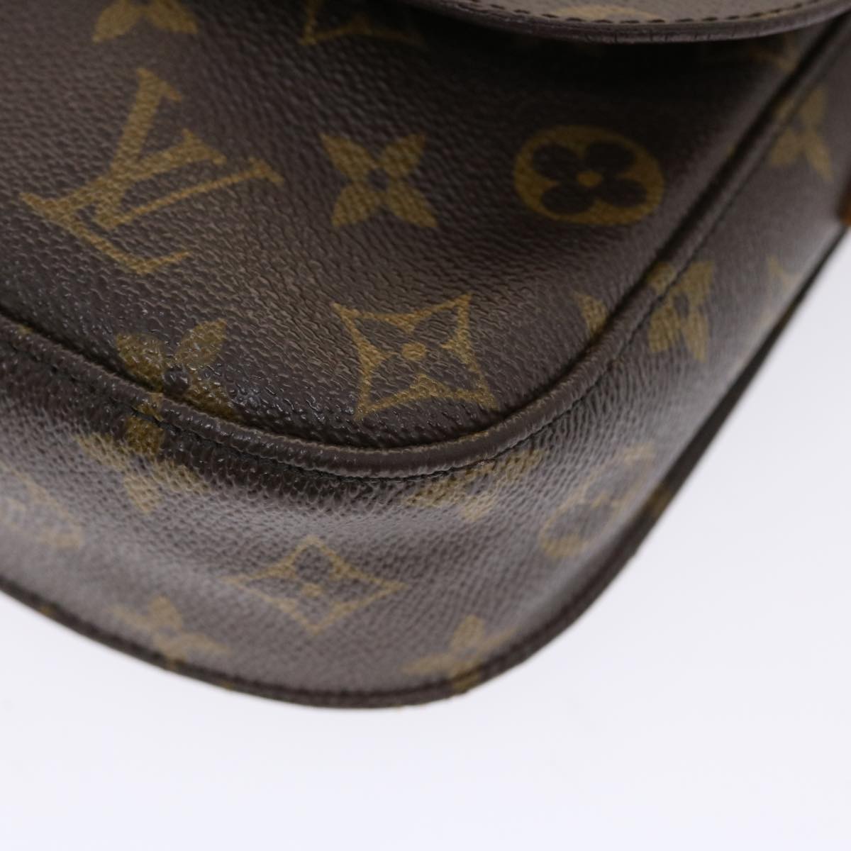 LOUIS VUITTON Monogram Saint Cloud MM Shoulder Bag M51243 LV Auth rd5647