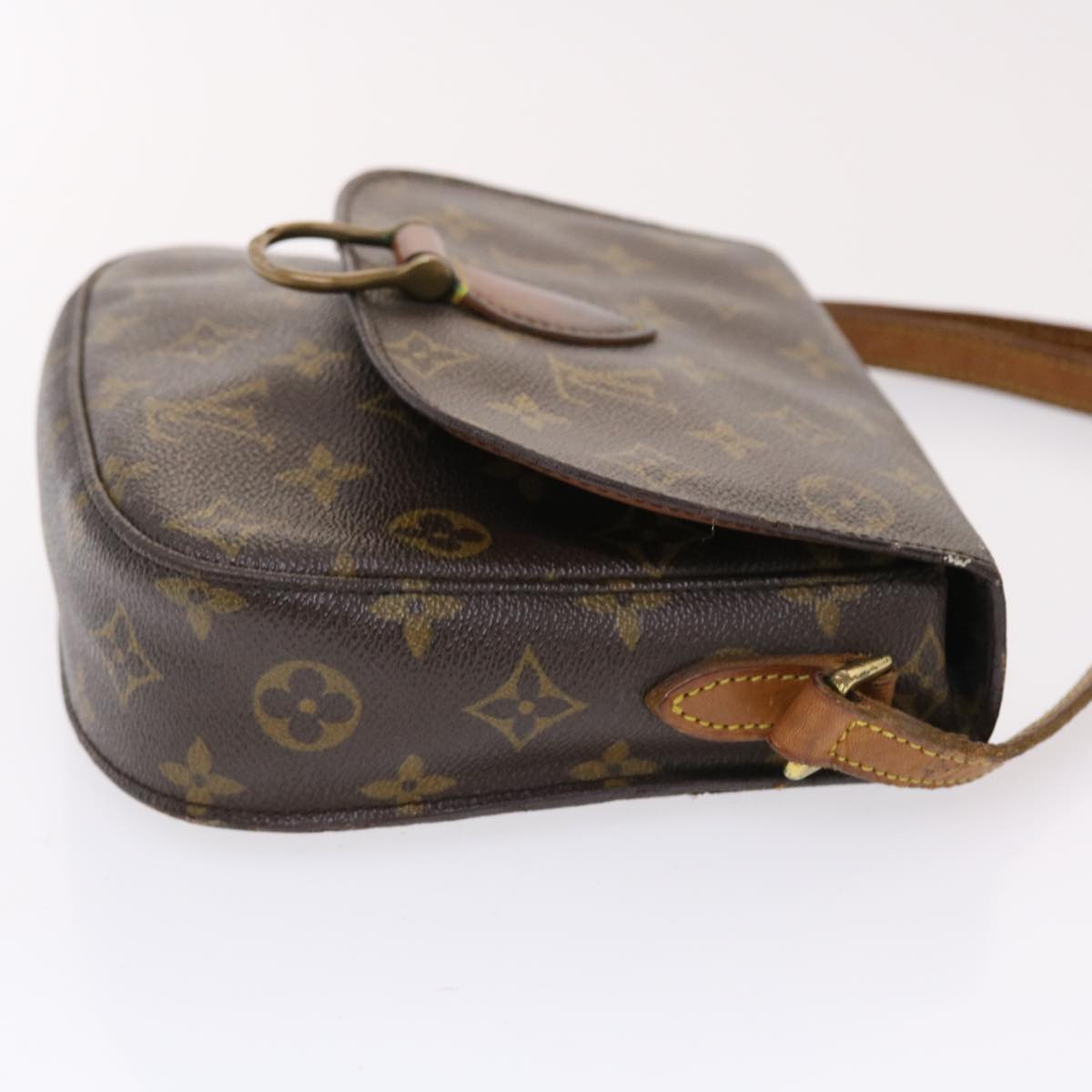 LOUIS VUITTON Monogram Saint Cloud MM Shoulder Bag M51243 LV Auth rd5647