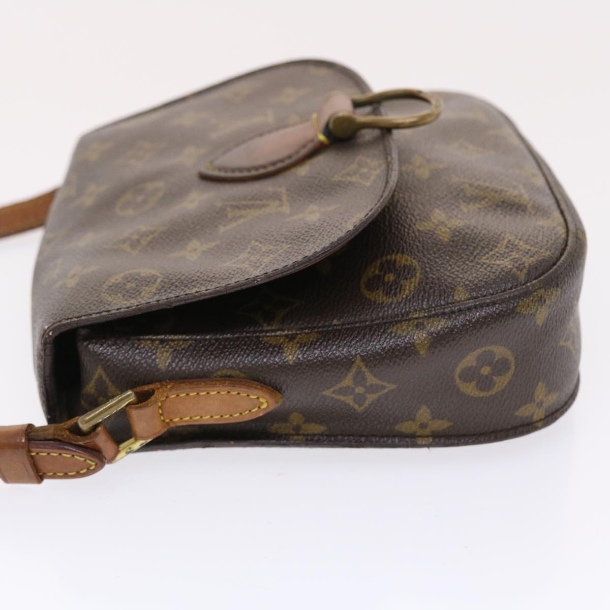 LOUIS VUITTON Monogram Saint Cloud MM Shoulder Bag M51243 LV Auth rd5647