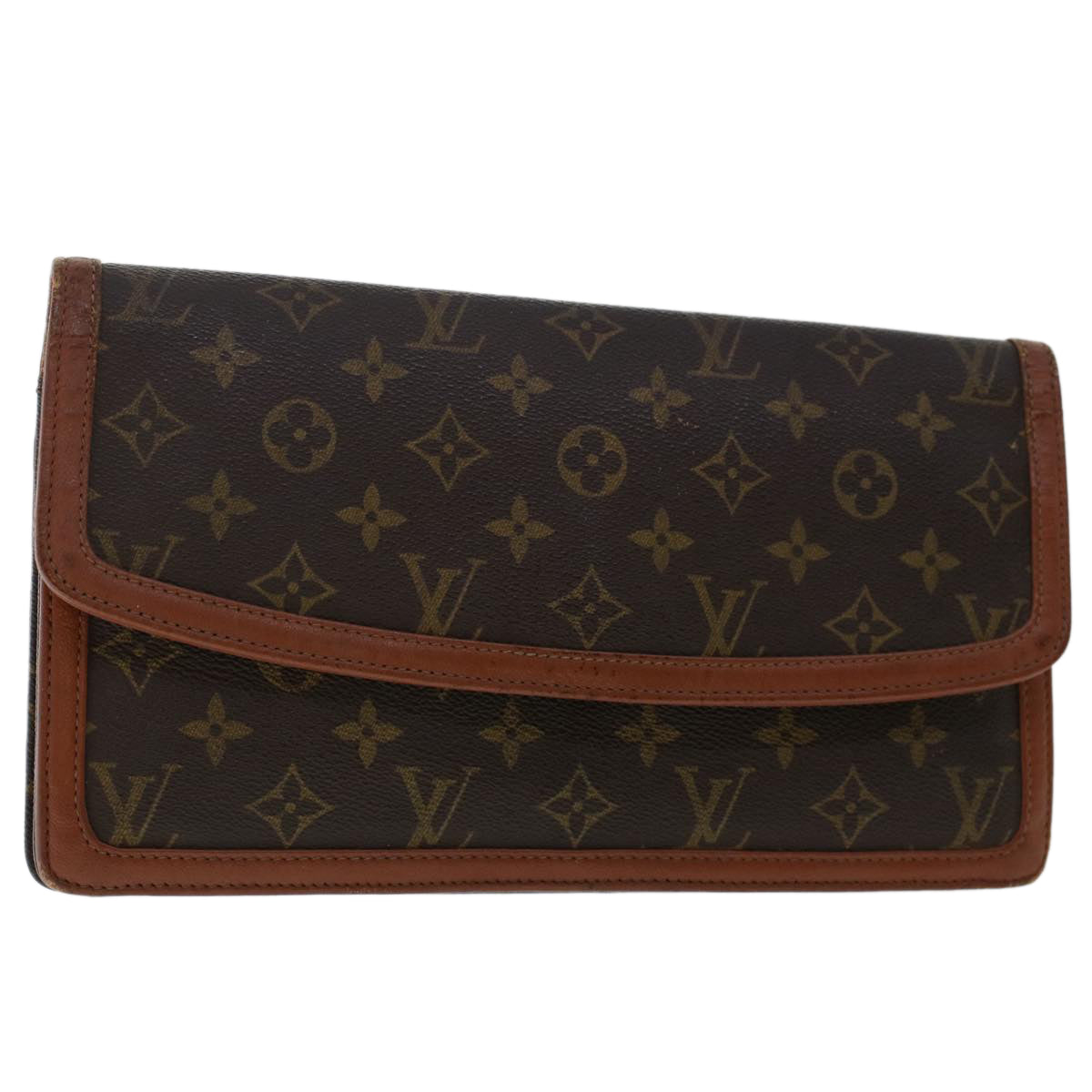 LOUIS VUITTON Monogram Pochette Dam GM Clutch Bag M51810 LV Auth rd5648