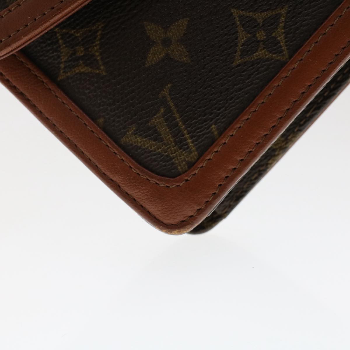 LOUIS VUITTON Monogram Pochette Dam GM Clutch Bag M51810 LV Auth rd5648