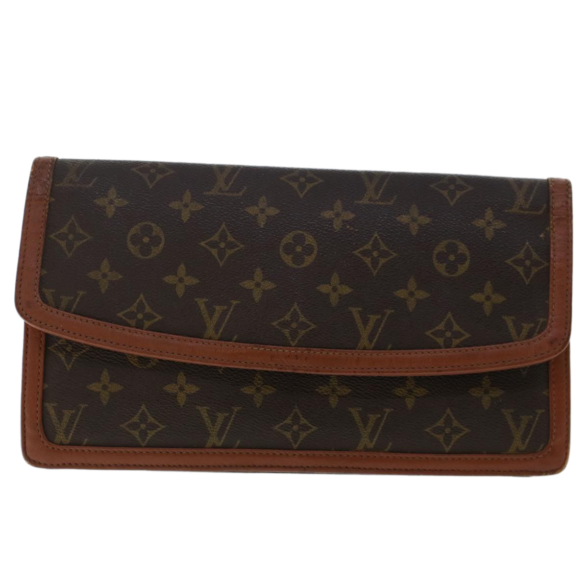 LOUIS VUITTON Monogram Pochette Dam GM Clutch Bag M51810 LV Auth rd5648