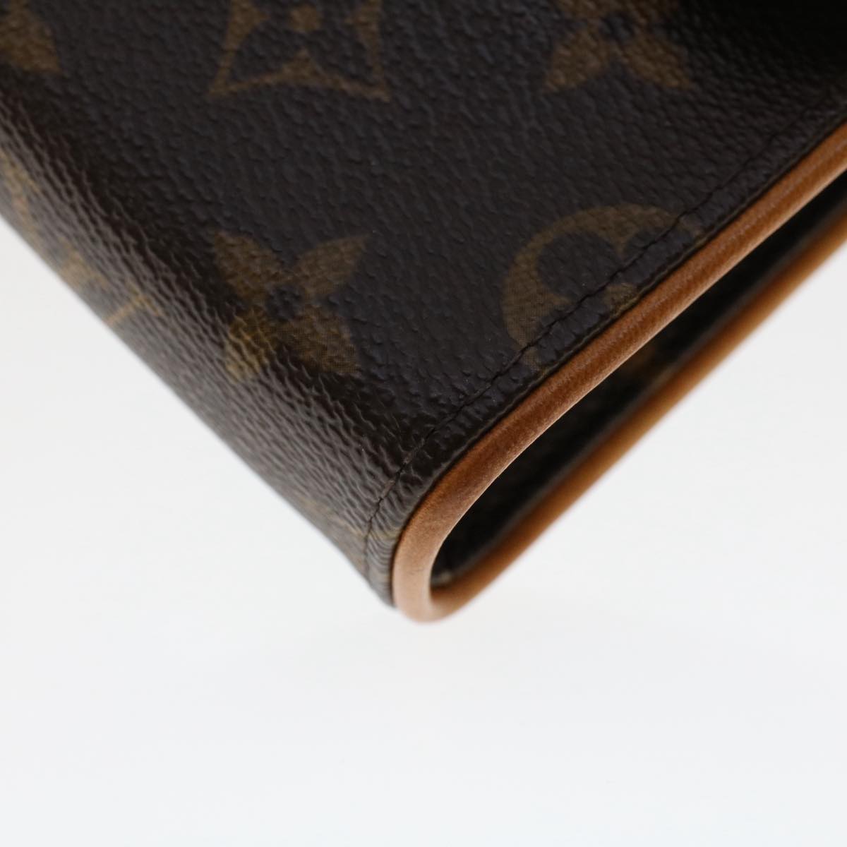 LOUIS VUITTON Monogram Pochette Florentine Waist bag M51855 LV Auth rd5651