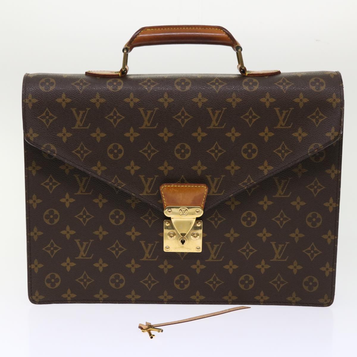 LOUIS VUITTON Monogram Serviette Conseiller Briefcase M53331 LV Auth rd5661