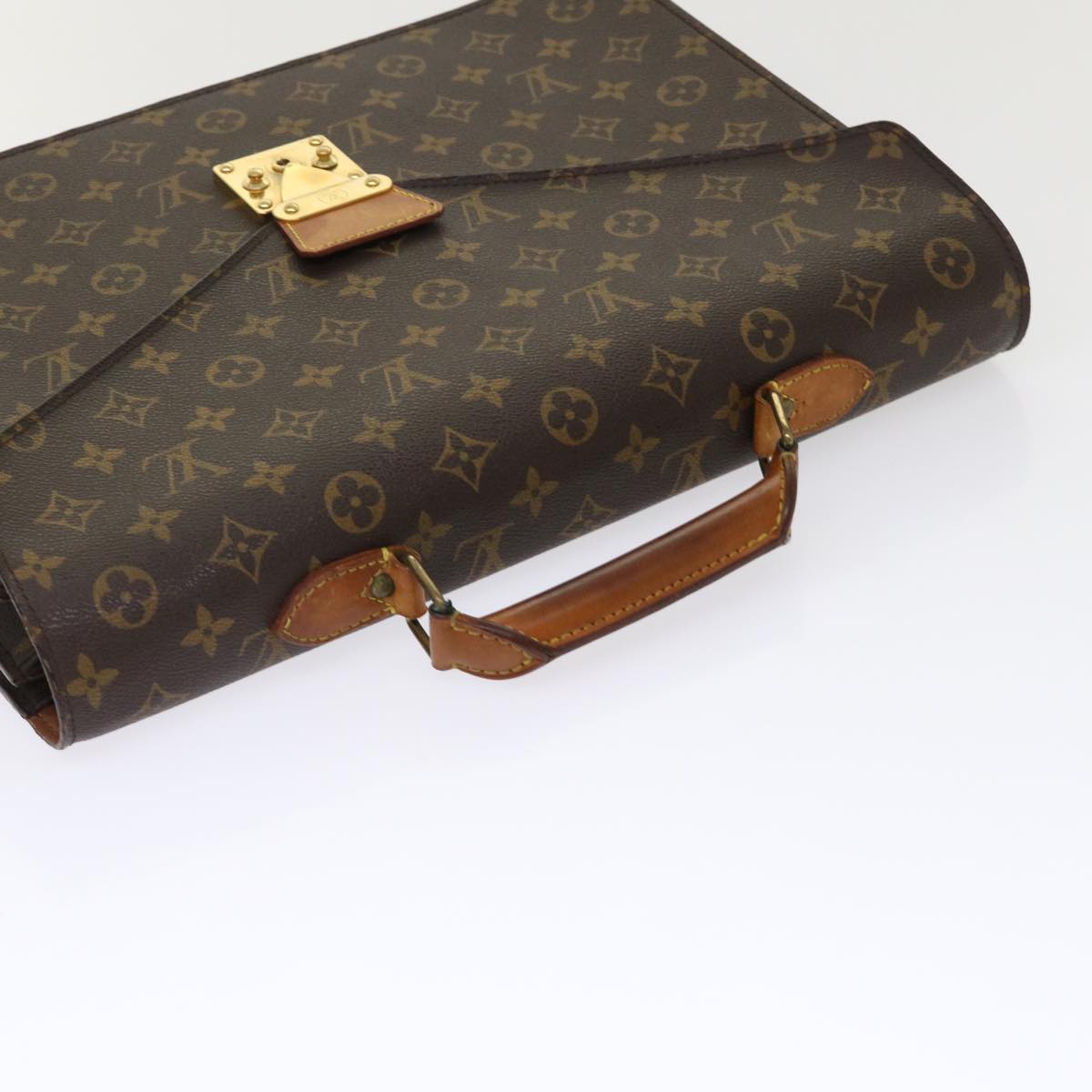 LOUIS VUITTON Monogram Serviette Conseiller Briefcase M53331 LV Auth rd5661