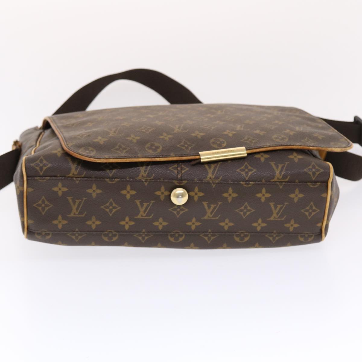 LOUIS VUITTON Monogram Abbesses Shoulder Bag M45257 LV Auth rd5665