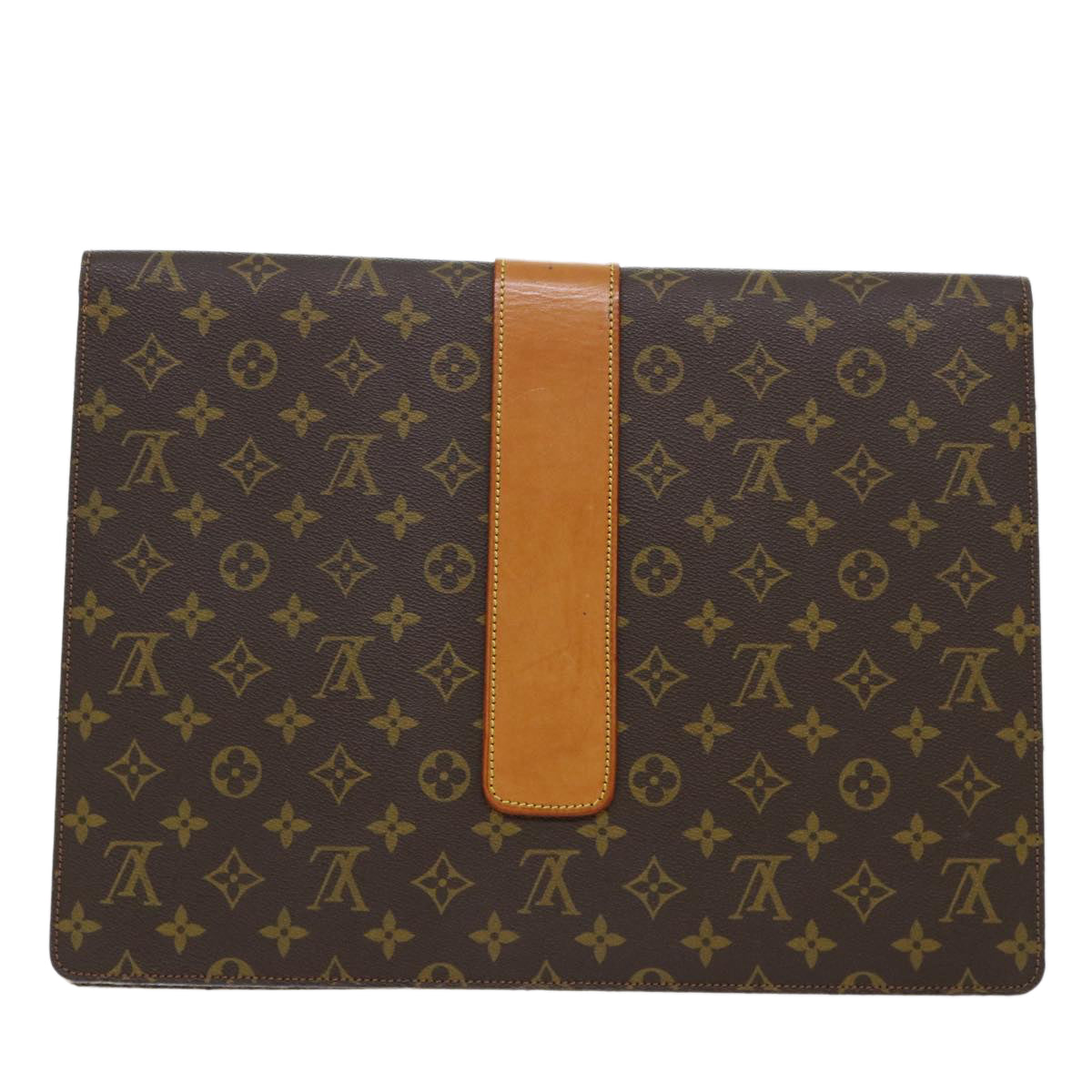 LOUIS VUITTON Monogram Posh Diplomat Homme Clutch Bag No.243 LV Auth rd5681 - 0