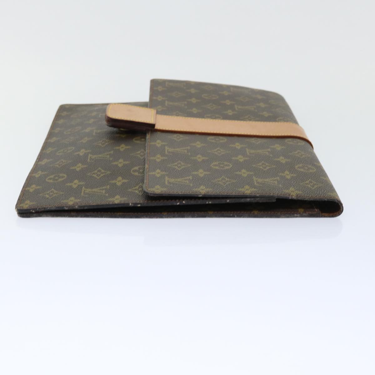 LOUIS VUITTON Monogram Posh Diplomat Homme Clutch Bag No.243 LV Auth rd5681