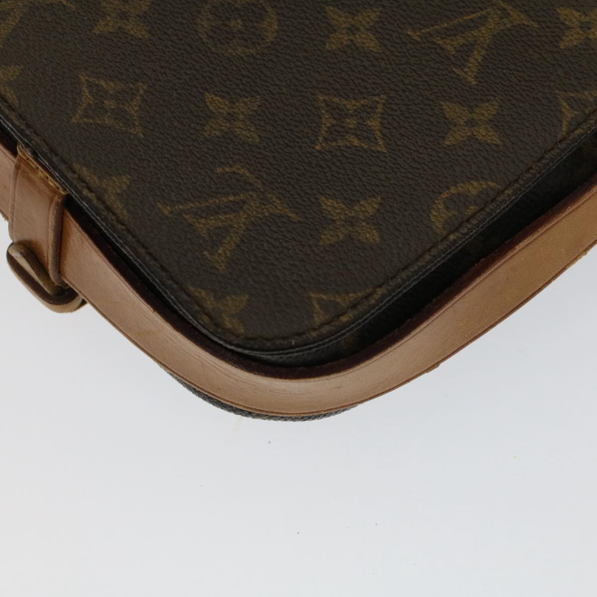 LOUIS VUITTON Monogram Cartouchiere PM Shoulder Bag M51254 LV Auth rd5683