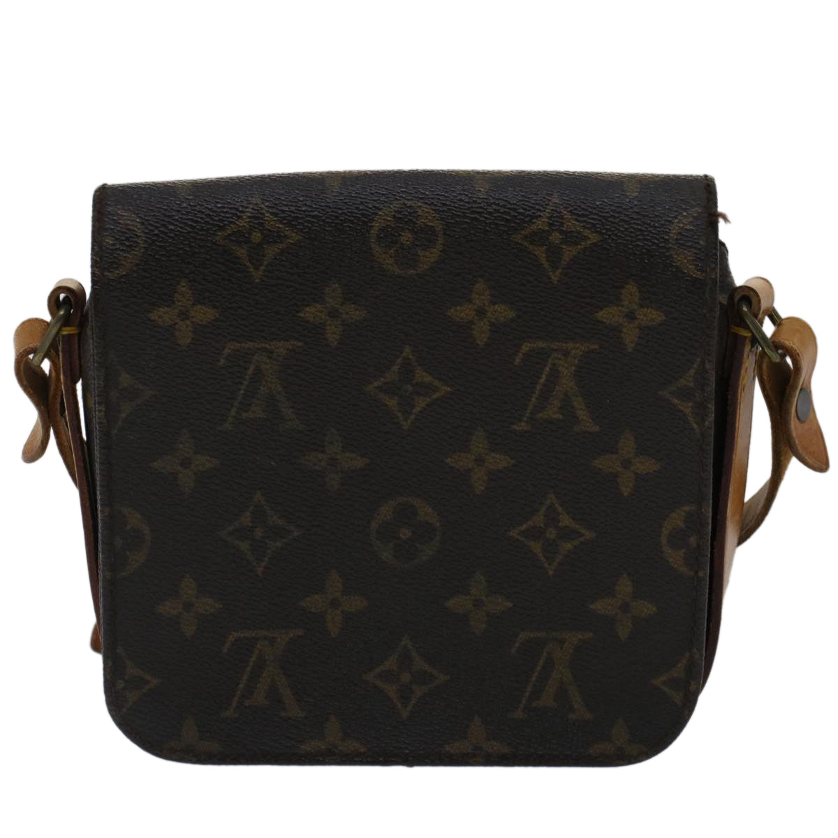 LOUIS VUITTON Monogram Cartouchiere PM Shoulder Bag M51254 LV Auth rd5683