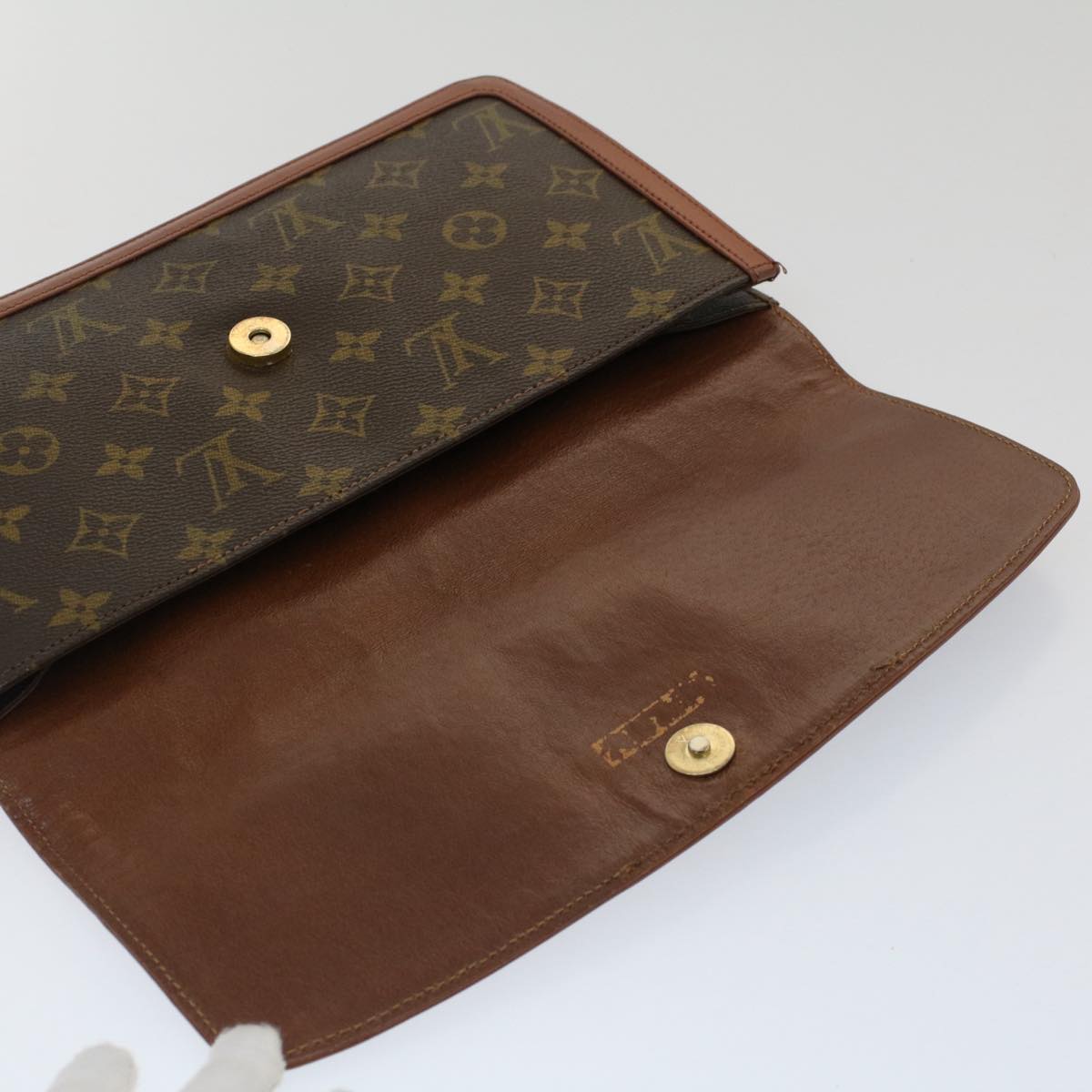 LOUIS VUITTON Monogram Pochette Dam GM Clutch Bag M51810 LV Auth rd5684