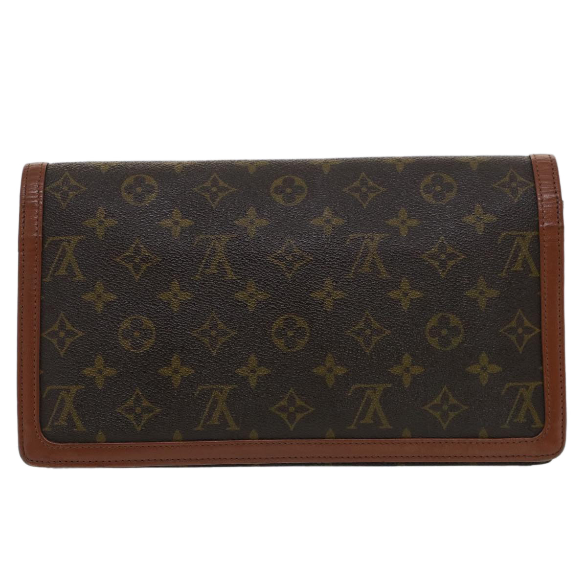 LOUIS VUITTON Monogram Pochette Dam GM Clutch Bag M51810 LV Auth rd5684 - 0