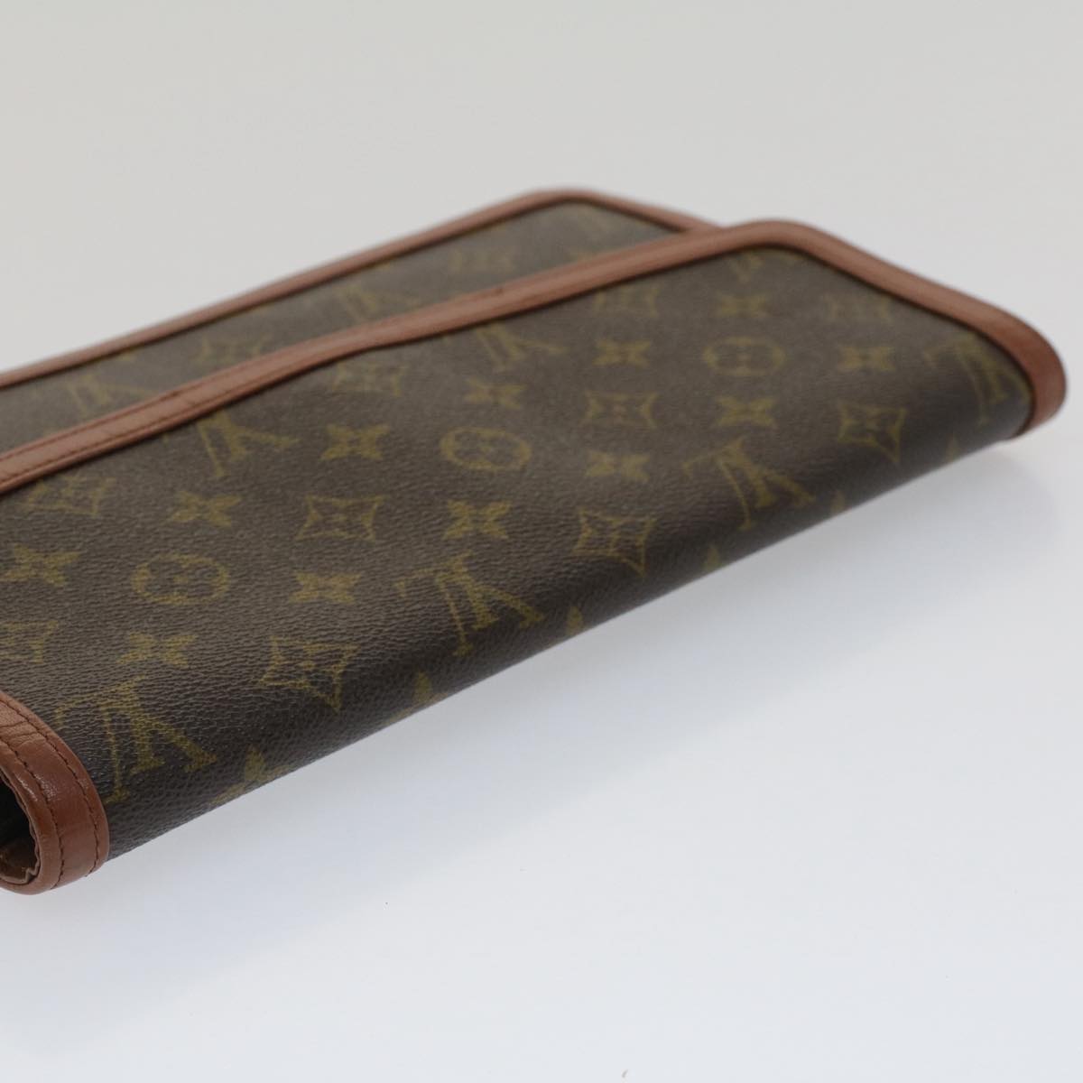 LOUIS VUITTON Monogram Pochette Dam GM Clutch Bag M51810 LV Auth rd5684