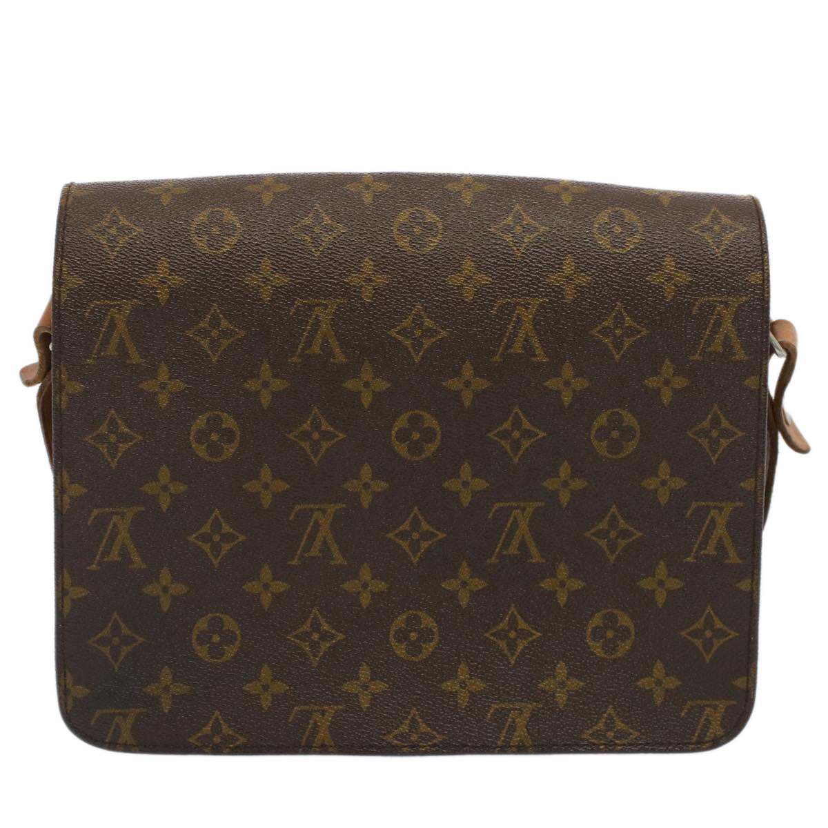 LOUIS VUITTON Monogram Cartouchiere GM Shoulder Bag M51252 LV Auth rd5688 - 0